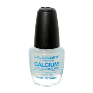 la colors calcium nail treatment builds strong thick and healthy nails clear polish to protect nails and nail beds thin breaking nails