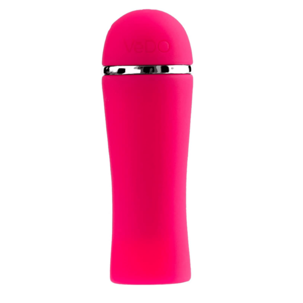vedo liki rechargeable flicker vibrator foxy pink licking sensation hot pink small easy discreet vibrator 10 vibration modes 6 intensity levels quiet