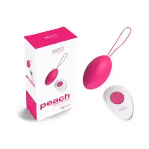 VeDO Peach Egg Vibrator  Foxy Pink | Janet's Dungeon