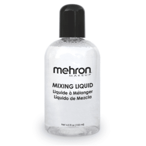 129m Mehron mixing liquid 4.5oz. liquid makeup mixing solvent liguid gold sfx body paint makeup makeup artist