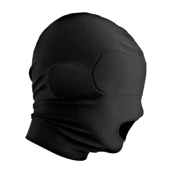 master series disguise open mouth hood sensory play roleplay blindfold