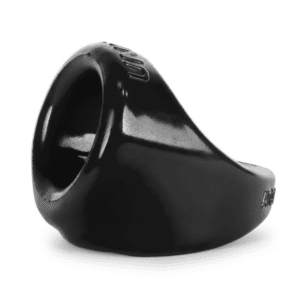 oxballs unit x cocksling black cock ring ballsack sling restricts bloodflow fun sex toys male stimulation