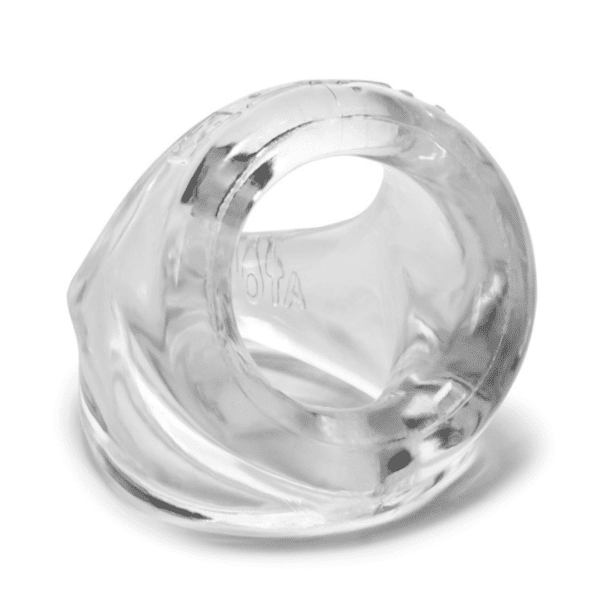 oxballs unit x cocksling clear high quality silicone cock and ball torture bloodflow restrict bondage bdsm fun sex toy male stimulation ballsack sling