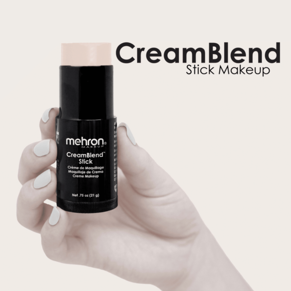 Mehron Creamblend makeup stick foundation concealer contour face make up makeup artist cream formula high quality long lasting waterproof skin tones complexion shades