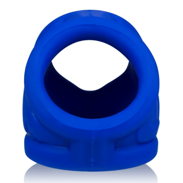 oxballs oxsling cobalt ice blue cock and ball sling cbt chastity cock ring ball sling shaft sling restrict bloodflow high quality silicone