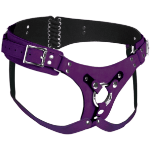 Strap U Bodice Deluxe Leather Corset Harness purple strap on harness comfortable leather strap lesbian sex toy pegging o ring buckle adjustable
