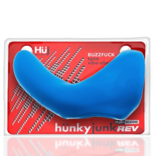 buzzfuck taint vibe sling teal ice blue male sex toy vibrator cock ring sling dick cock