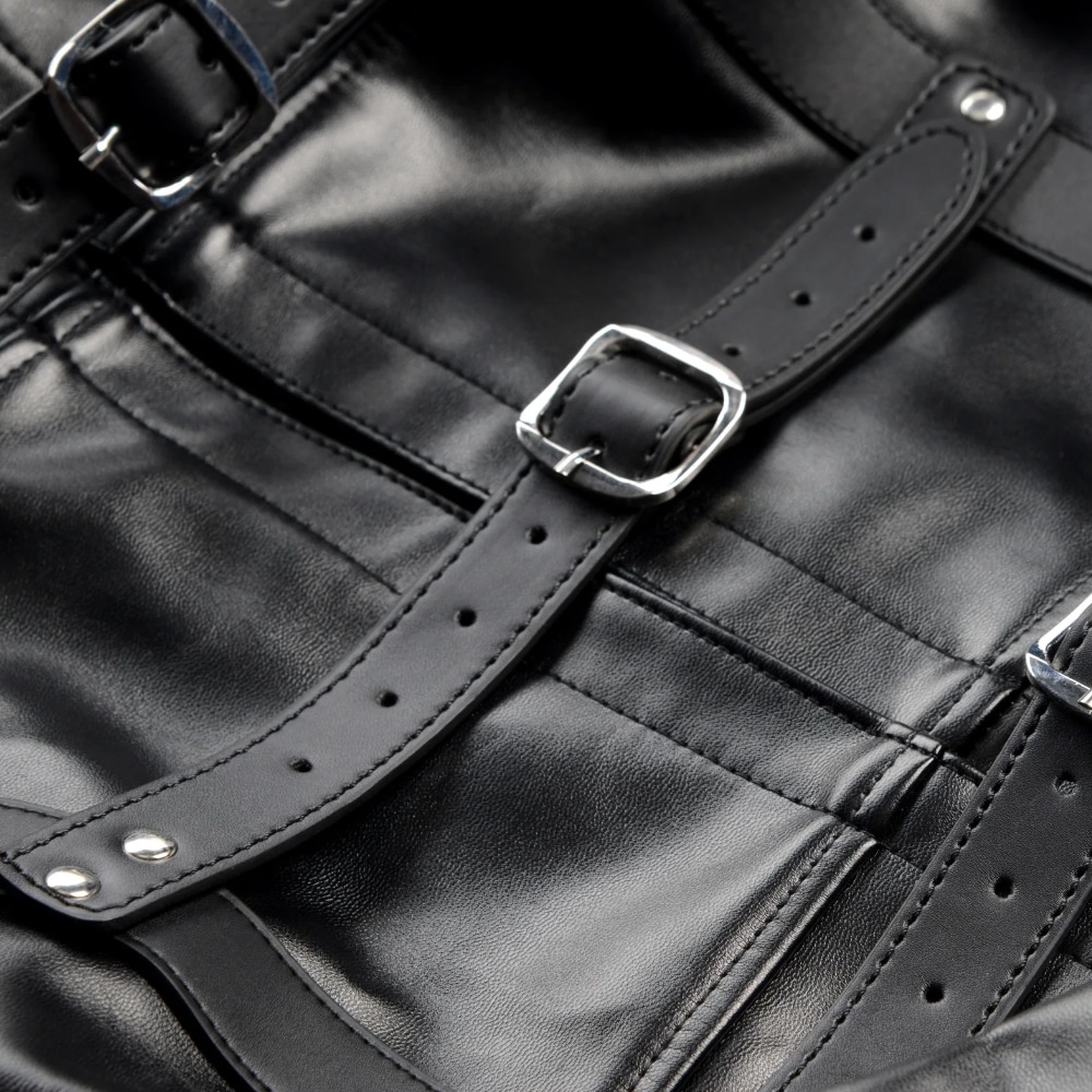 Strict Jacket Ultimate Straight Jacket Fetish Wear for BDSM Play