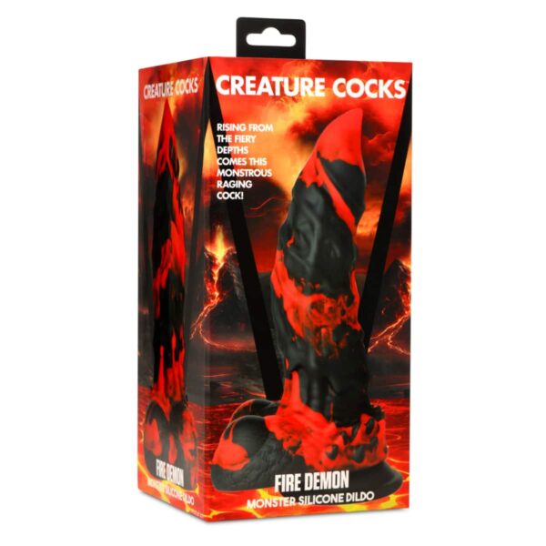 Creature Cocks Fire Demon Dildo