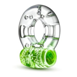 Arouser Vibrating Cock Ring Green