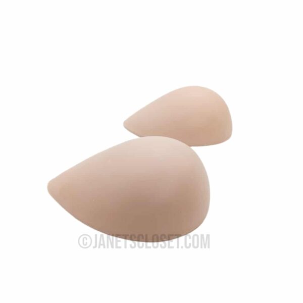 Plain Jane Breast forms with no nipple