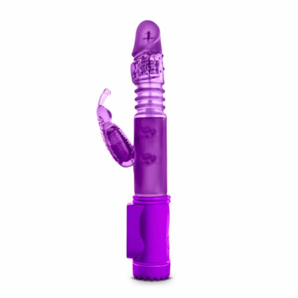 Sexy Things Butterfly Thruster Rabbit Vibrator Purple BL-29931
