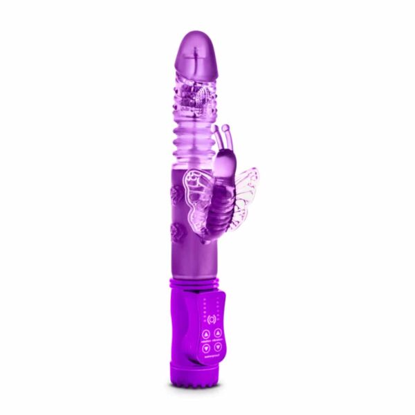 Sexy Things Butterfly Thruster Rabbit Vibrator Purple BL-29931
