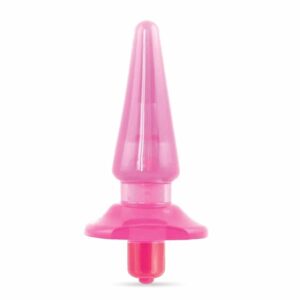 B Yours Basic Vibrating Butt Plug Pink 10500