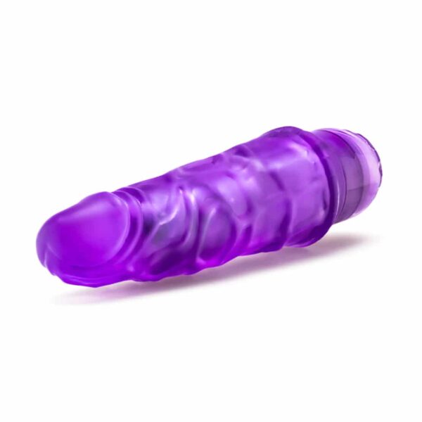 B Yours Vibe 3 Vibrating Dildo BL-10091 Purple