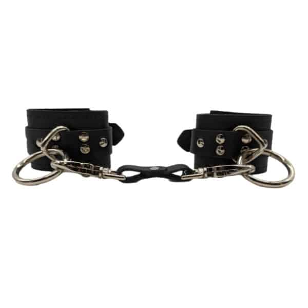 Handmade leather bondage bdsm cuffs