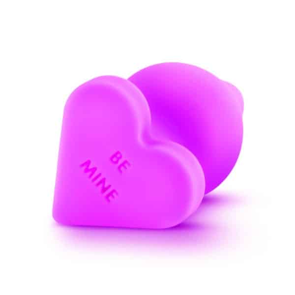 Play with me naughty candy heart butt plug