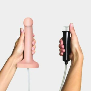 Strap-on-me squirting strap on dildo dong