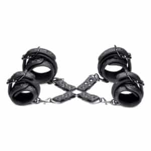 Master Series Concede AG163 Wrist Ankle Cuffs Restraint Hogtie