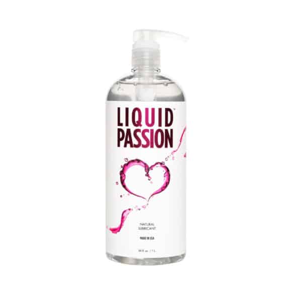 Liquid Passion Natural Lubricant 34oz pump bottle