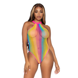 Leg Avenue 81556 Pride LGBTQ+ Fishnet Bodysuit