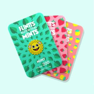 Flintts Mouthwater Mints for dry mouth cottonmouth