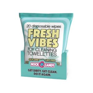 Fresh Vibes Rock Candy Toy cleaner wipes