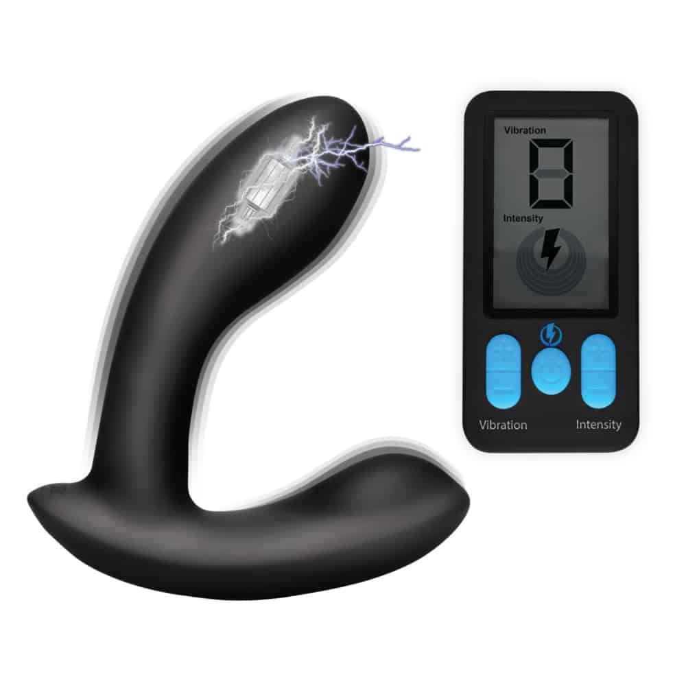 Zeus Vibrating E-Stim Remote Prostate Massager Zeus Vibrating E-Stim Remote Prostate Massager