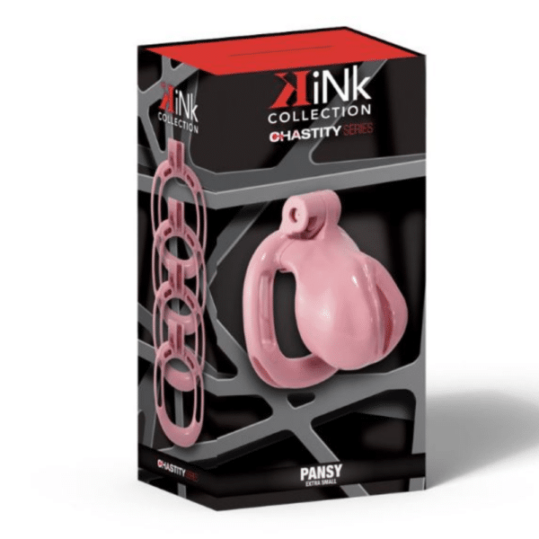 Kink Chastity Pansy Cock Cage XS  Sissy Chastity Device