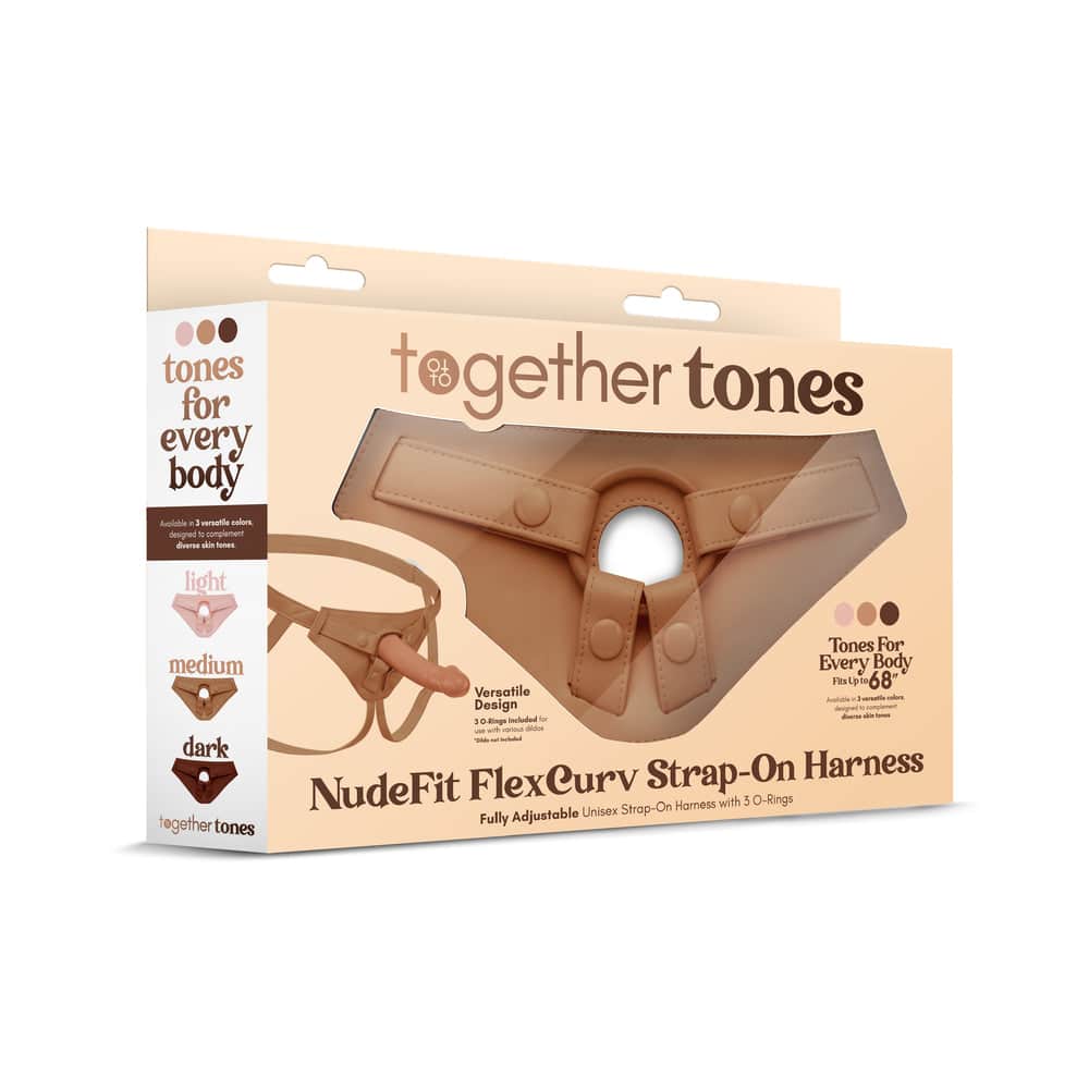 Together Tones NudeFit FlexCurv Adjustable Harness – Caramel - thumbnail 2